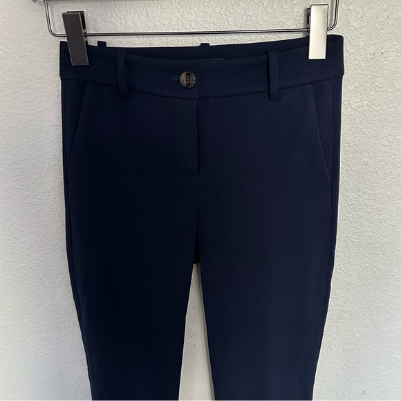 J Crew Kallie Straight-Leg Pant, 00, Navy - Picture 5 of 9